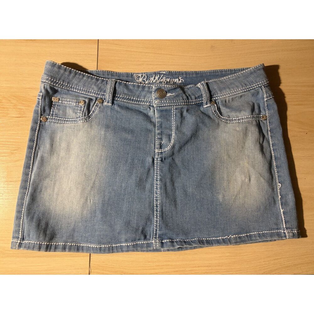 Jean skirt by bubble gum size 9/10